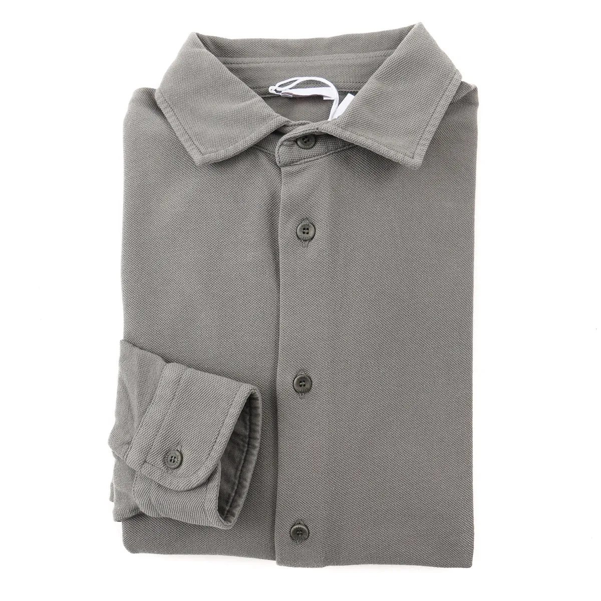 04651 / A Trip in a Bag Pique Cotton Shirt