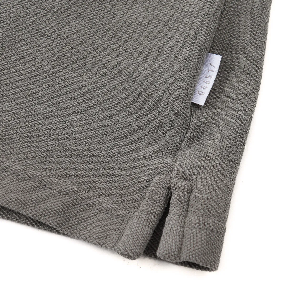 04651 / A Trip in a Bag Pique Cotton Shirt