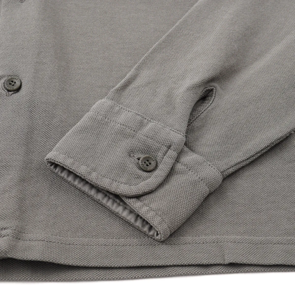 04651 / A Trip in a Bag Pique Cotton Shirt