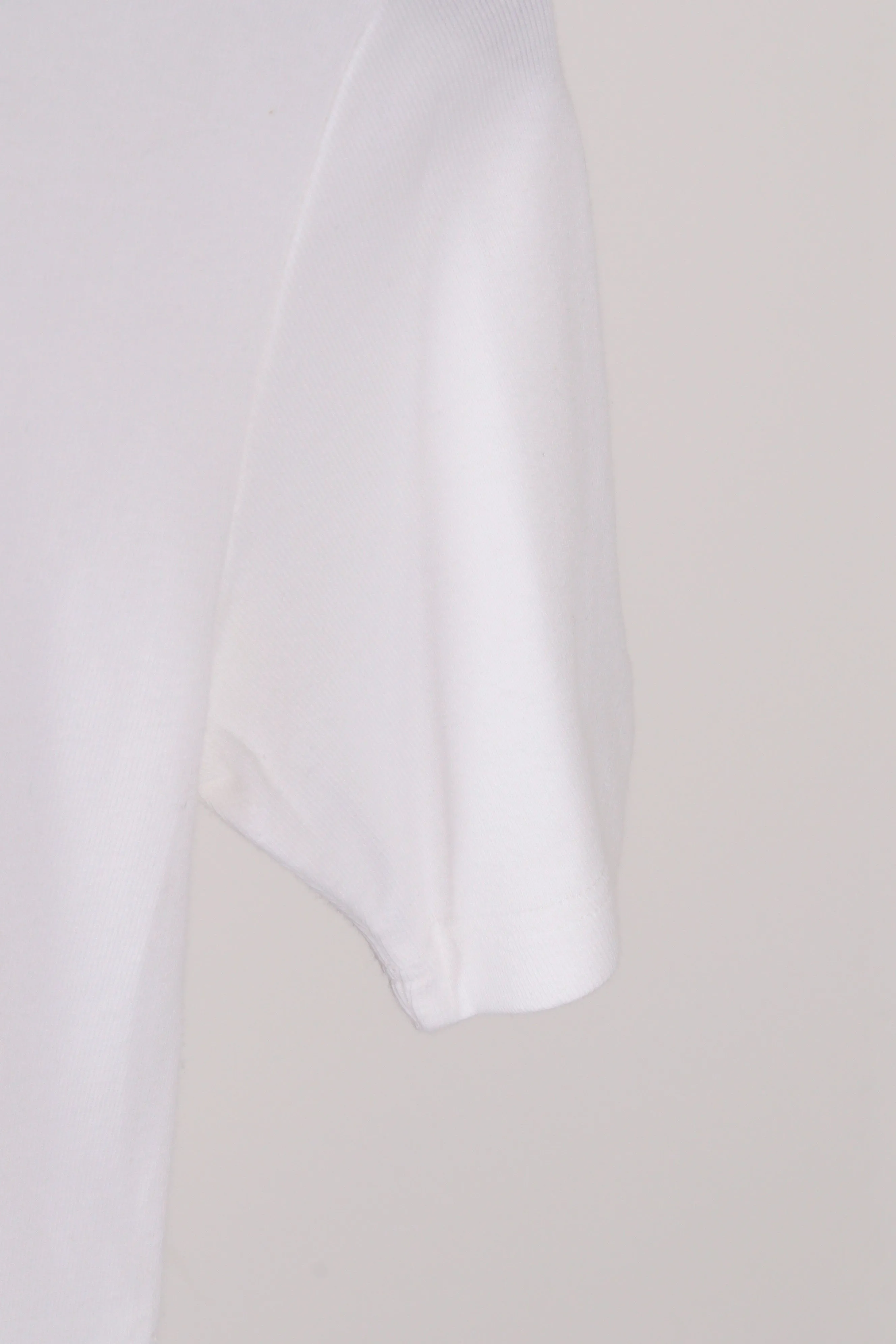 90's APC Women's 'V-Neck Cotton Jersey' Shirt