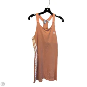 Athletic Dress By Adidas In Peach. Size: L