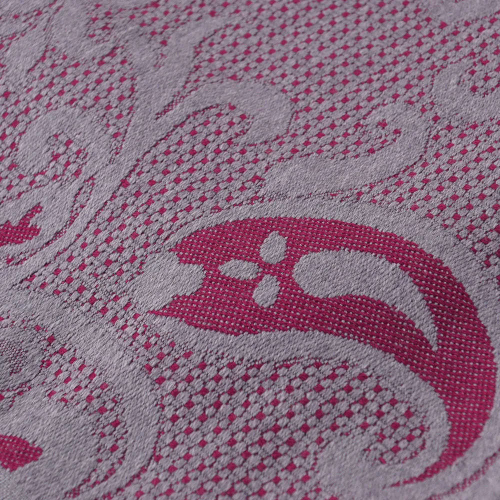 Battisti Paisley Jacquard Wool Throw Blanket