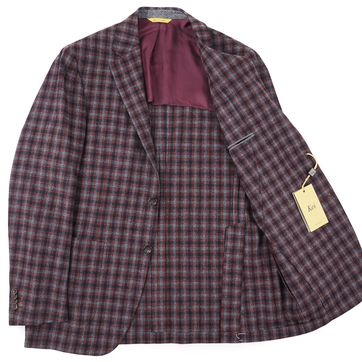 Canali Flannel Wool 'Kei' Sport Coat