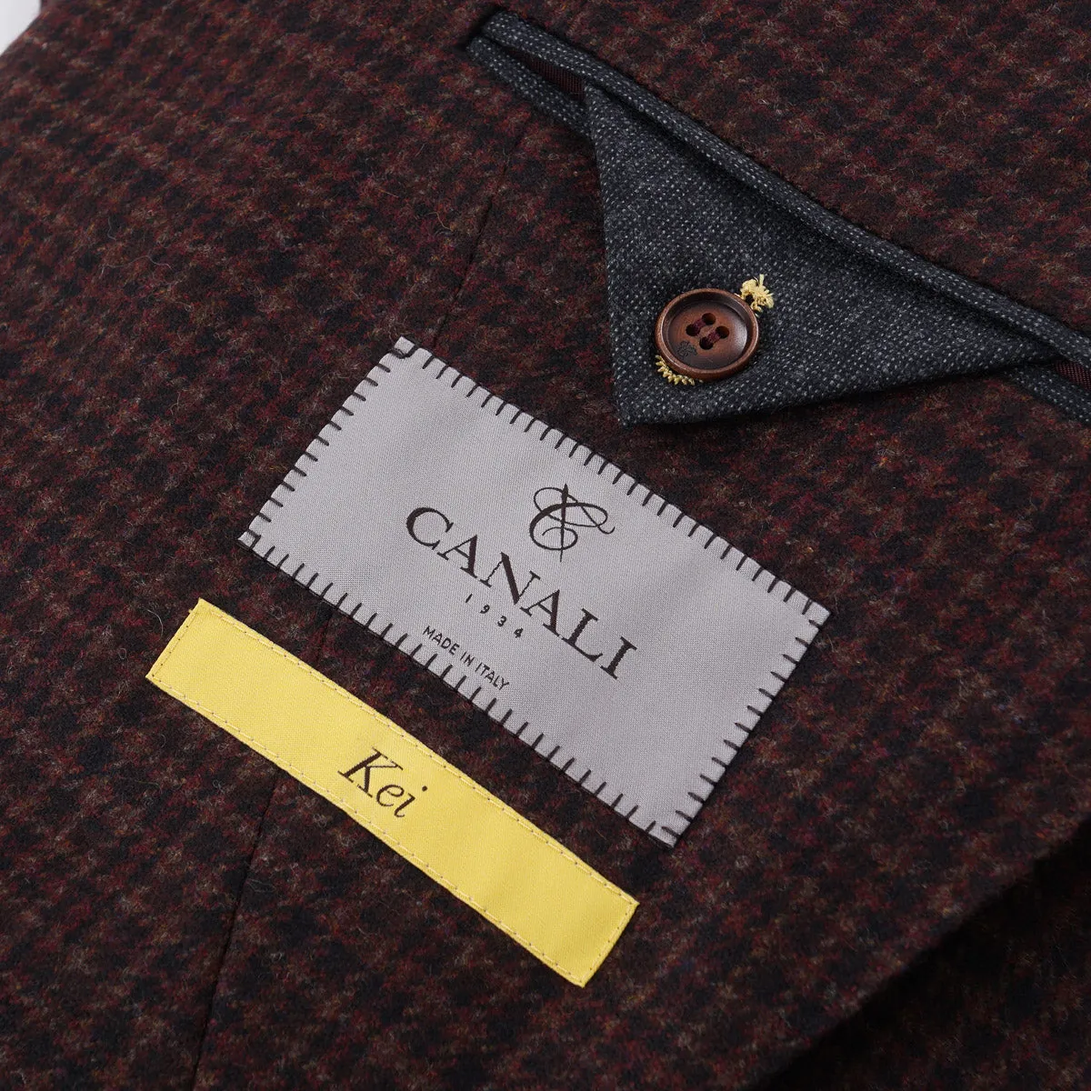 Canali Slim-Fit Wool 'Kei' Sport Coat