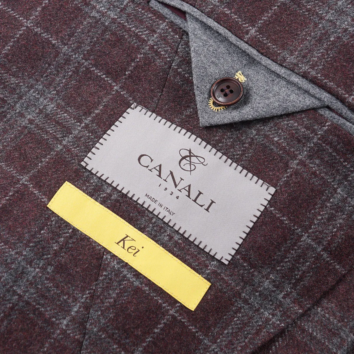 Canali Wool-Cashmere 'Kei' Sport Coat