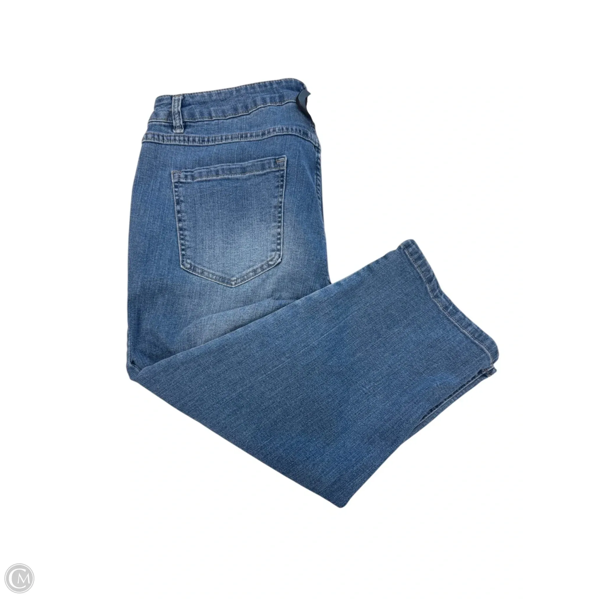 Capris By D Jeans In Blue Denim. Size: 12