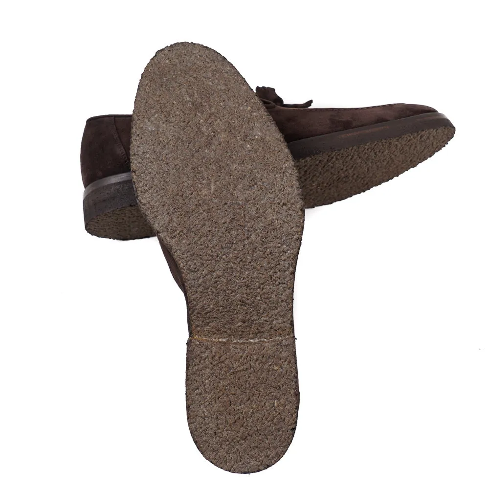 Cesare Attolini Cashmere Calf Tassel Loafer