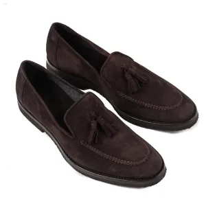 Cesare Attolini Cashmere Calf Tassel Loafer
