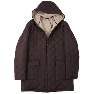 Cesare Attolini Cashmere-Lined Quilted Parka