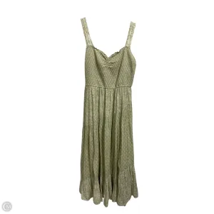 Dress Casual Maxi By American Eagle In Green. Size: Xl