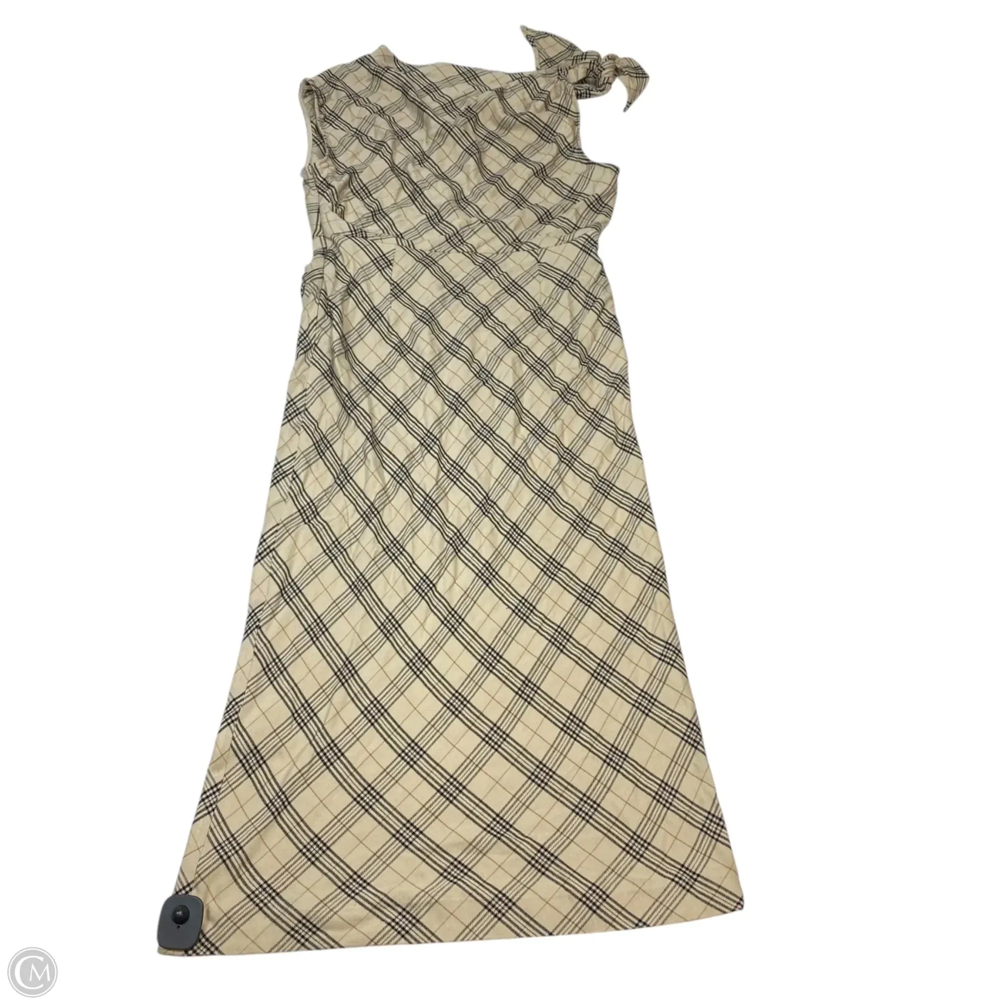Dress Casual Maxi By Antonio Melani In Black & Tan. Size: L