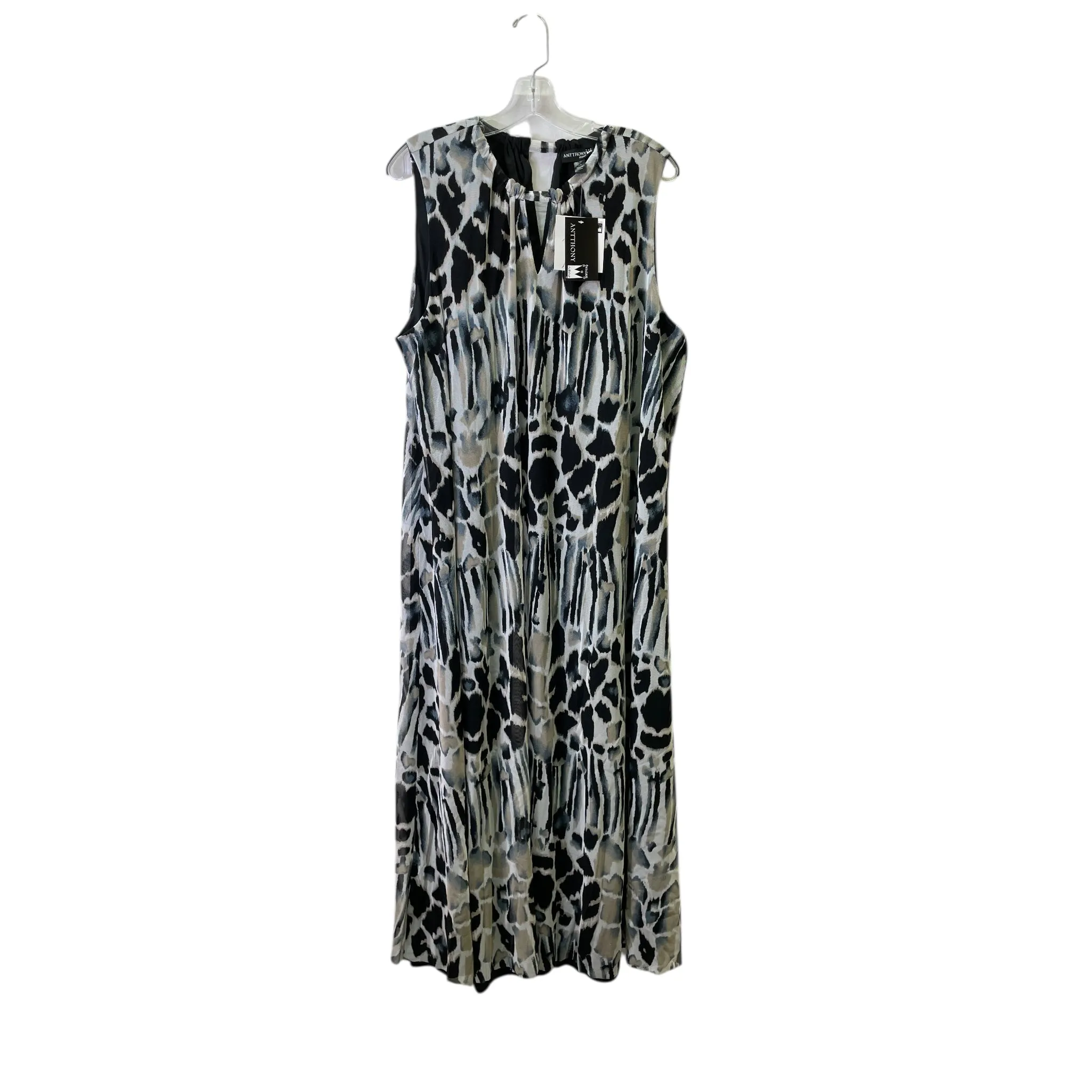 Dress Casual Maxi By Antthony In Animal Print. Size:2X