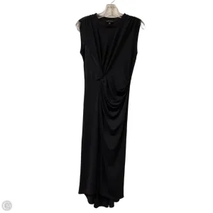 Dress Casual Maxi By Banana Republic In Black. Size: Xs