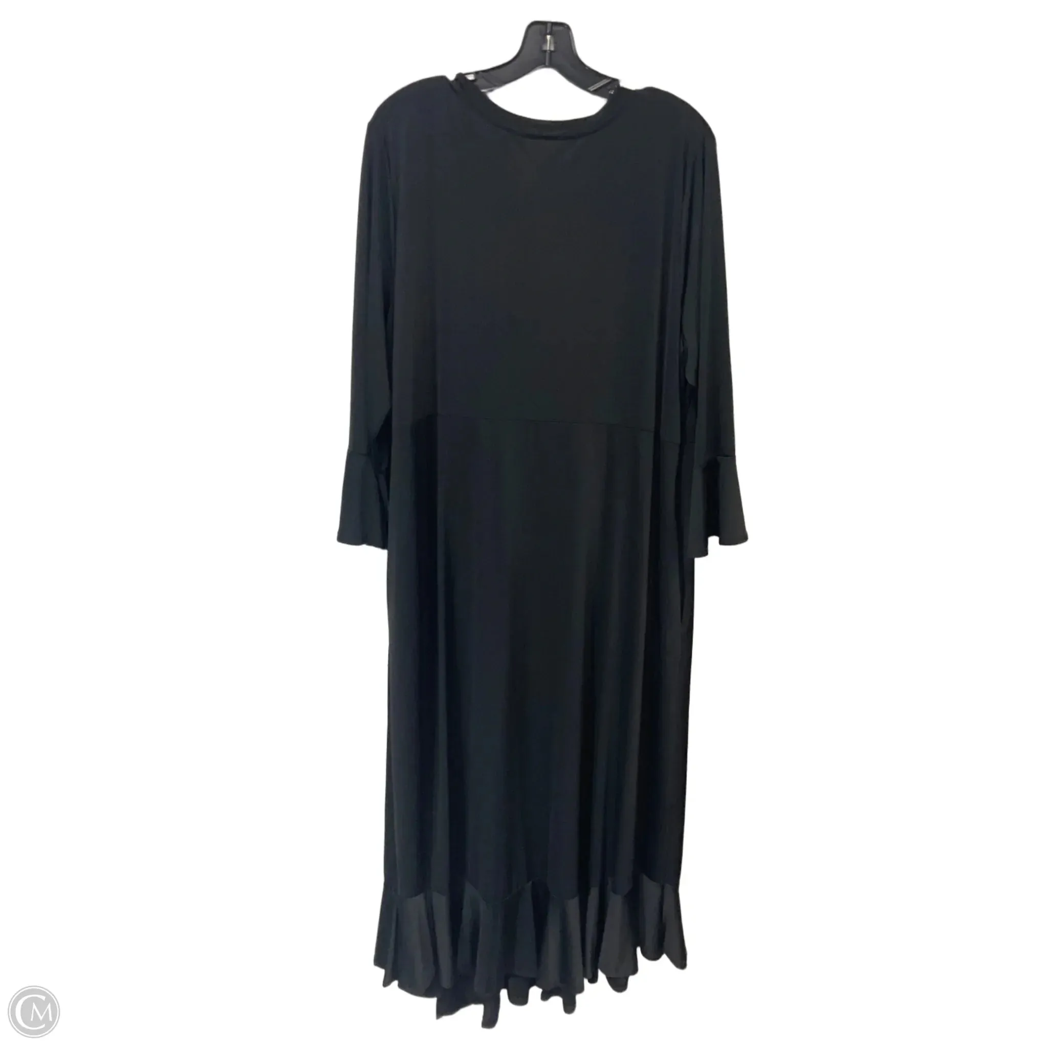 Dress Casual Maxi By Celeste In Black. Size: 3x