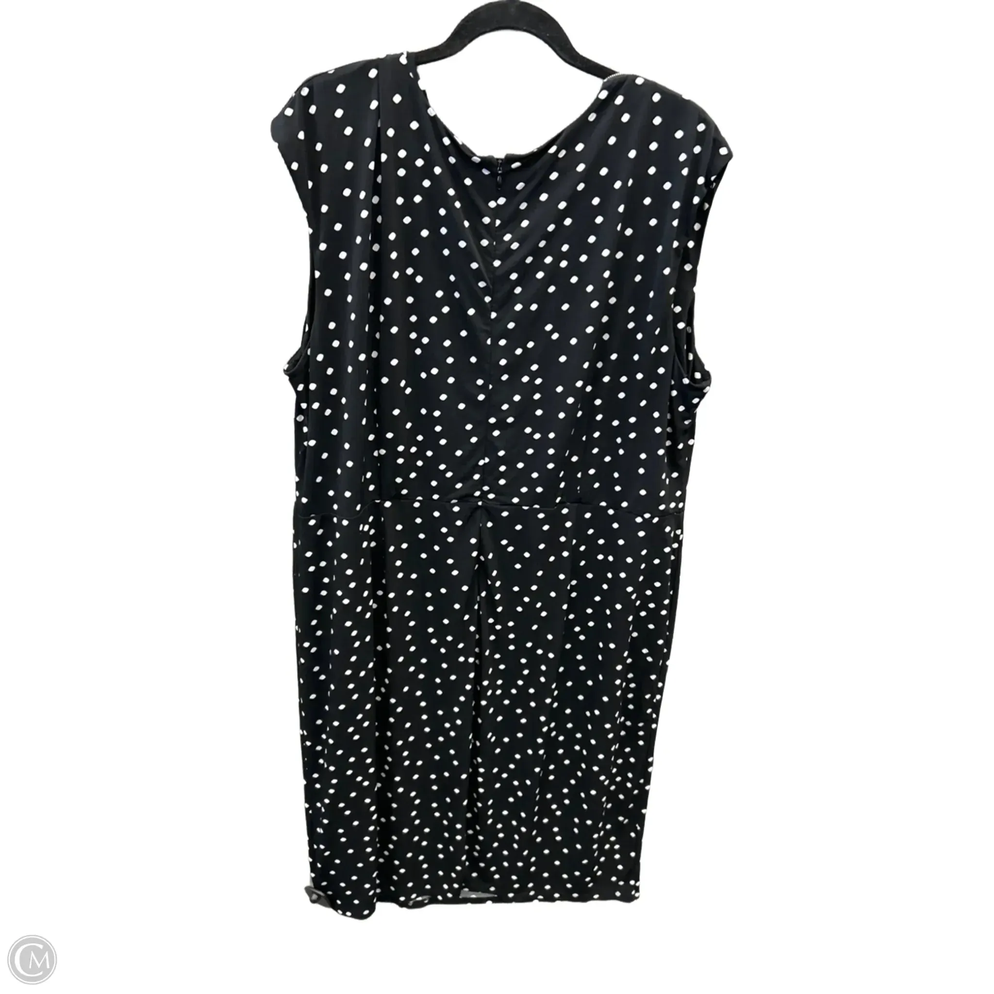 Dress Casual Maxi By Charter Club In Black & White. Size: 20