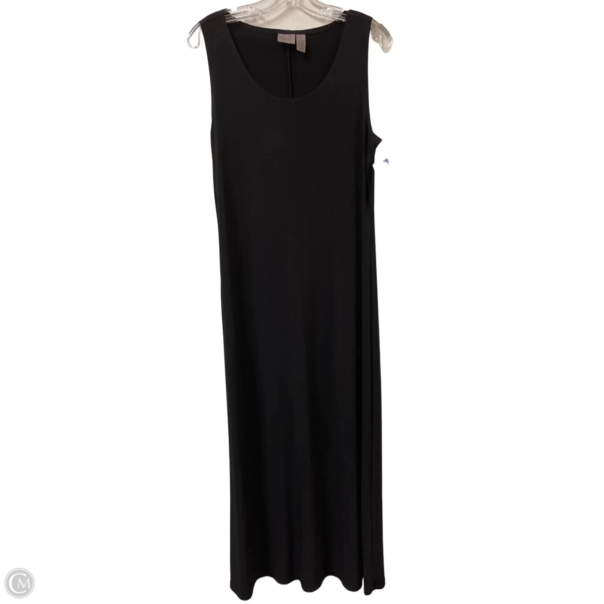 Dress Casual Maxi By Chicos In Black. Size: M