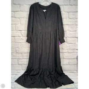 Dress Casual Maxi By Chicos In Black. Size: M