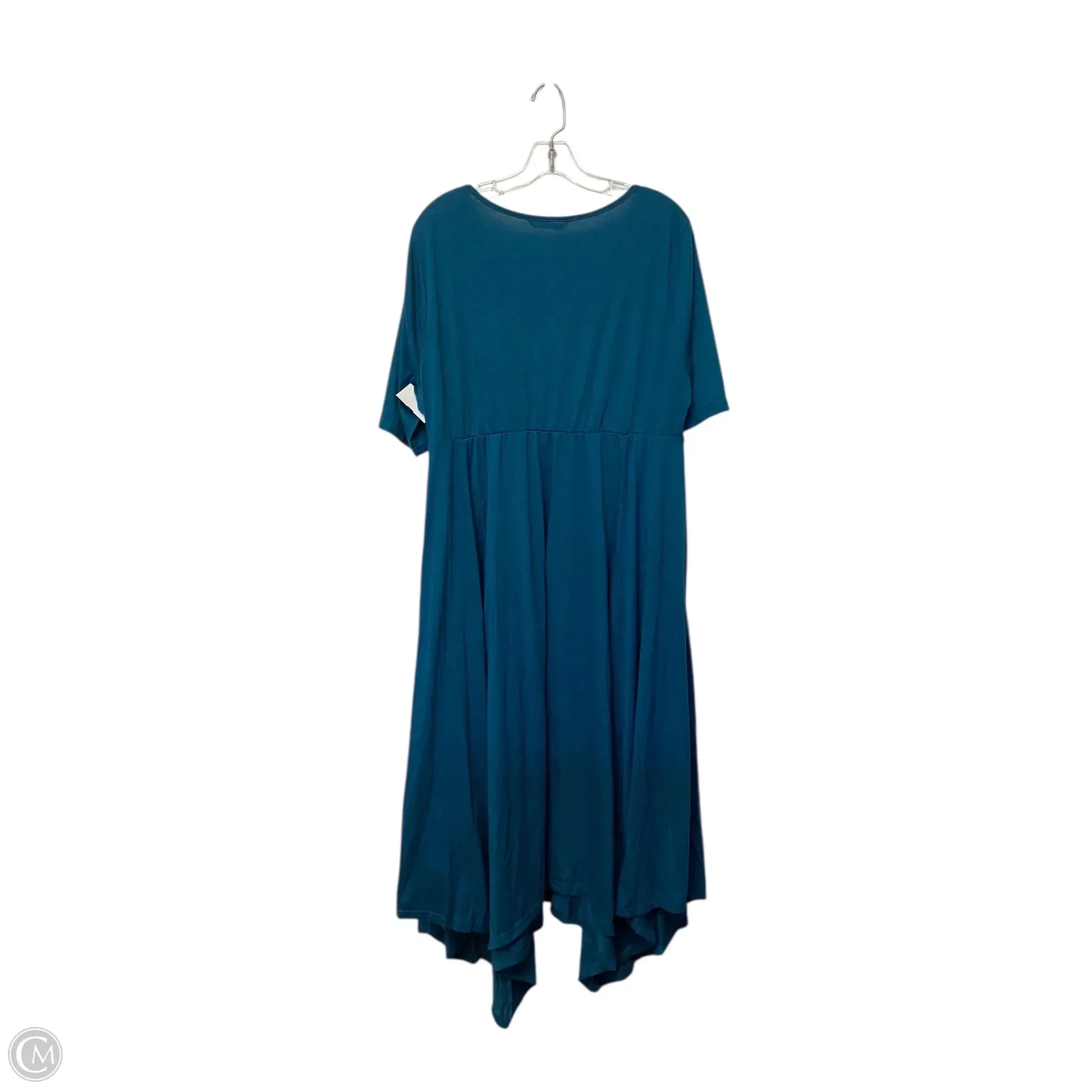 Dress Casual Maxi By Clothes Mentor In Blue. Size: 18