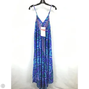 Dress Casual Maxi By Clothes Mentor In Blue. Size: Xl