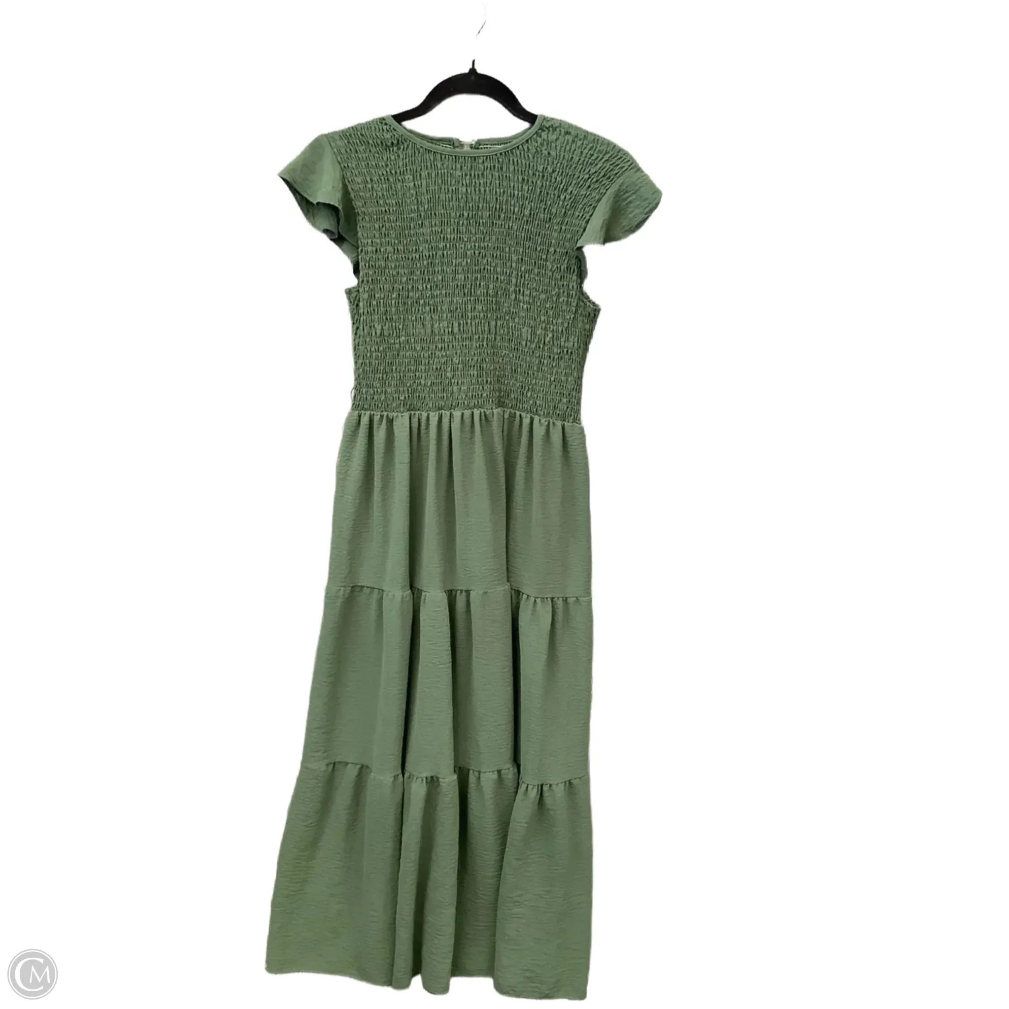Dress Casual Maxi By Clothes Mentor In Green. Size: M