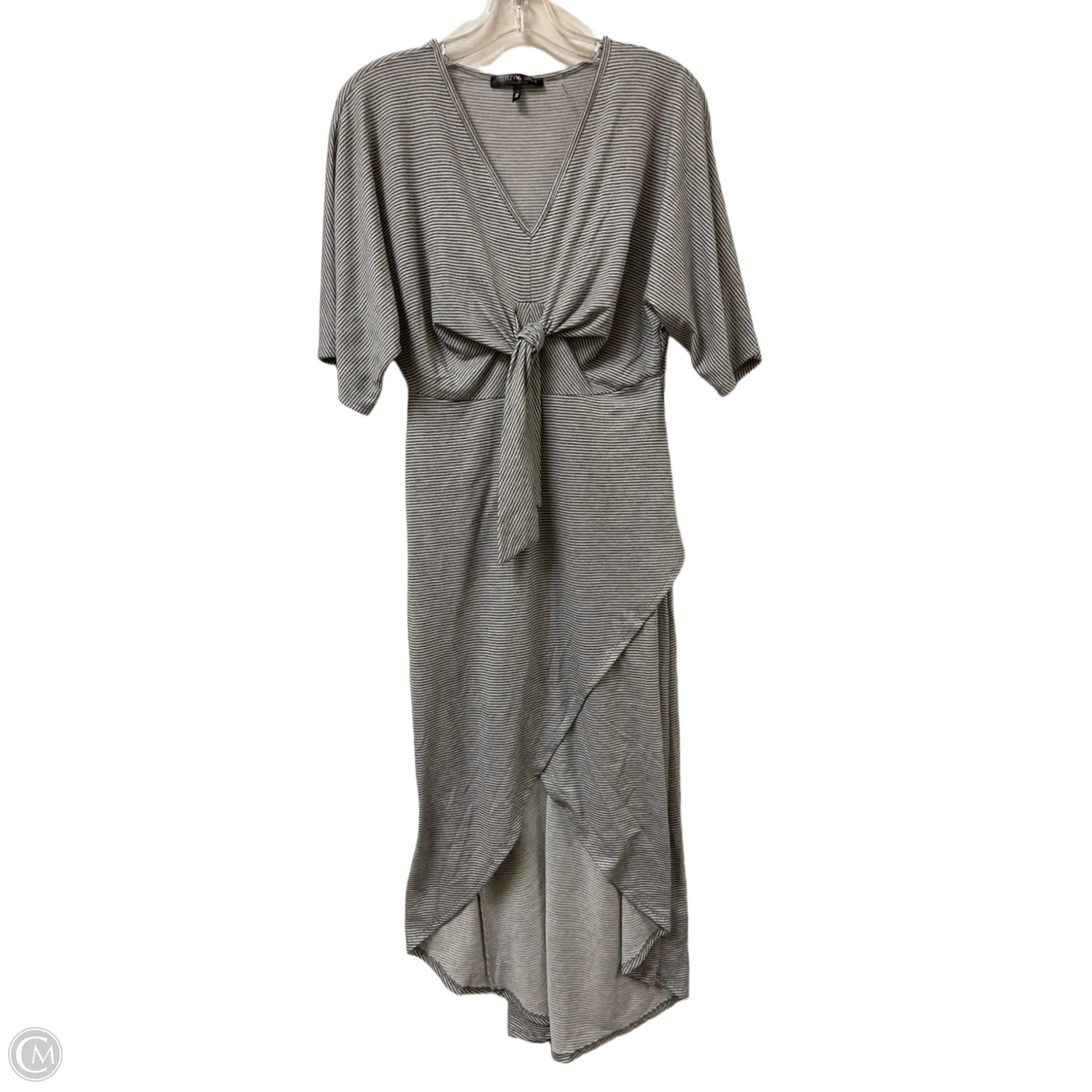 Dress Casual Maxi By Clothes Mentor In Grey. Size: S