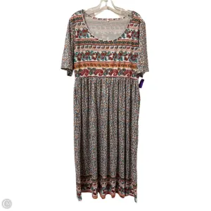 Dress Casual Maxi By Clothes Mentor In Multi-colored. Size: Xl