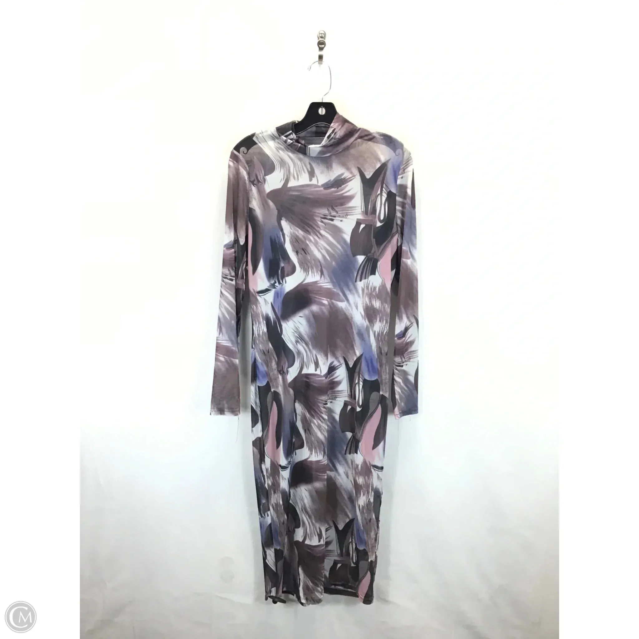 Dress Casual Maxi By Clothes Mentor In Purple. Size: Xl