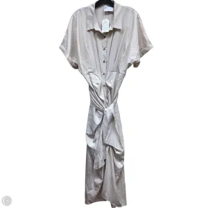 Dress Casual Maxi By Clothes Mentor In Tan. Size: Xxl