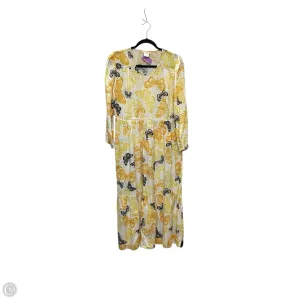 Dress Casual Maxi By Clothes Mentor In Yellow. Size: S