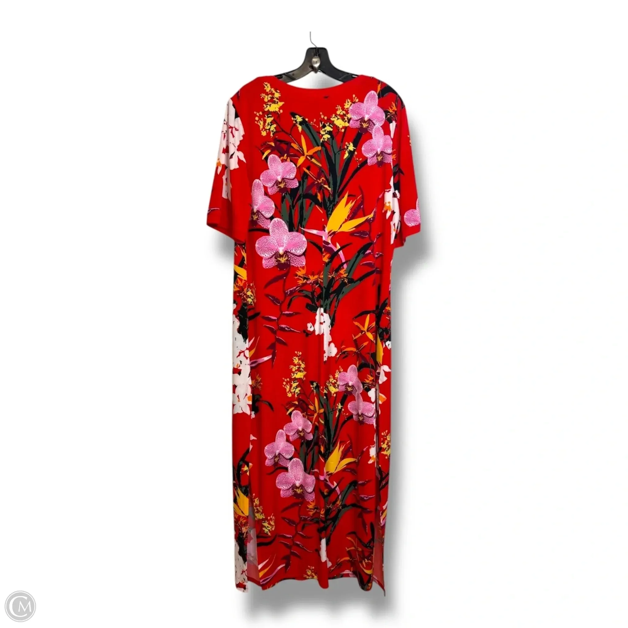 Dress Casual Maxi By Cme In Floral Print. Size: Xl