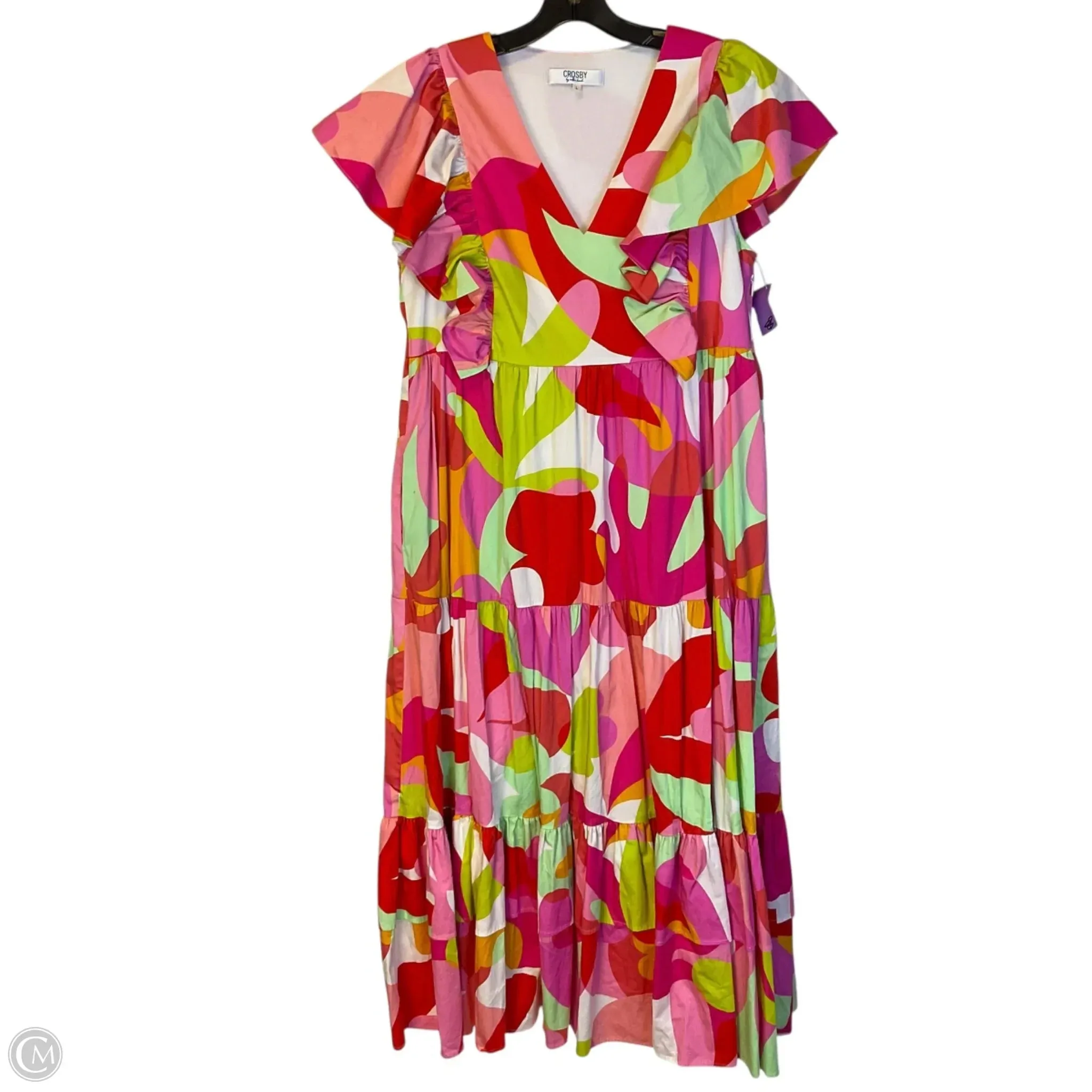 Dress Casual Maxi By Crosby In Multi-colored. Size: L