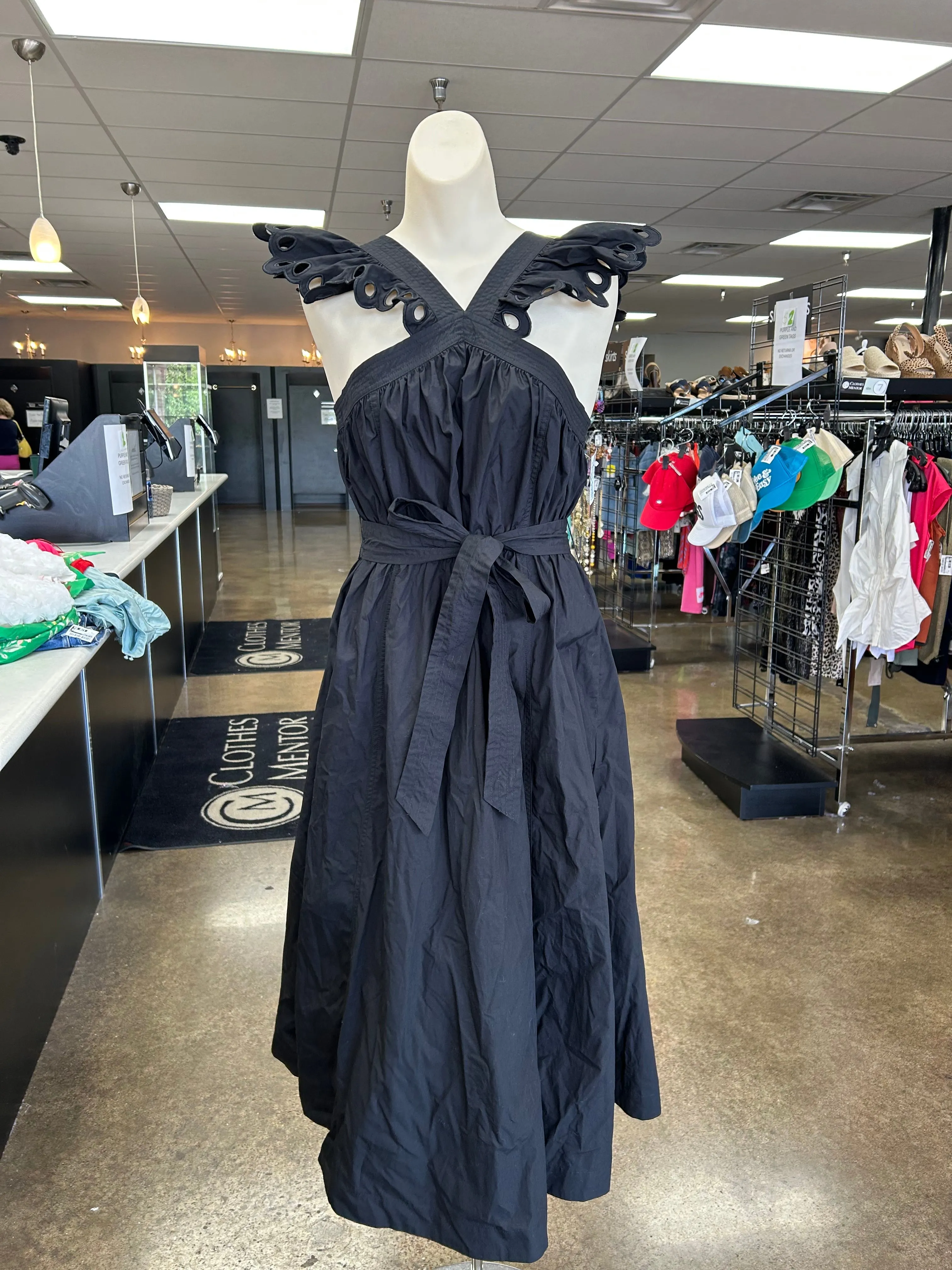 Dress Casual Maxi By En Saison In Black. Size:S
