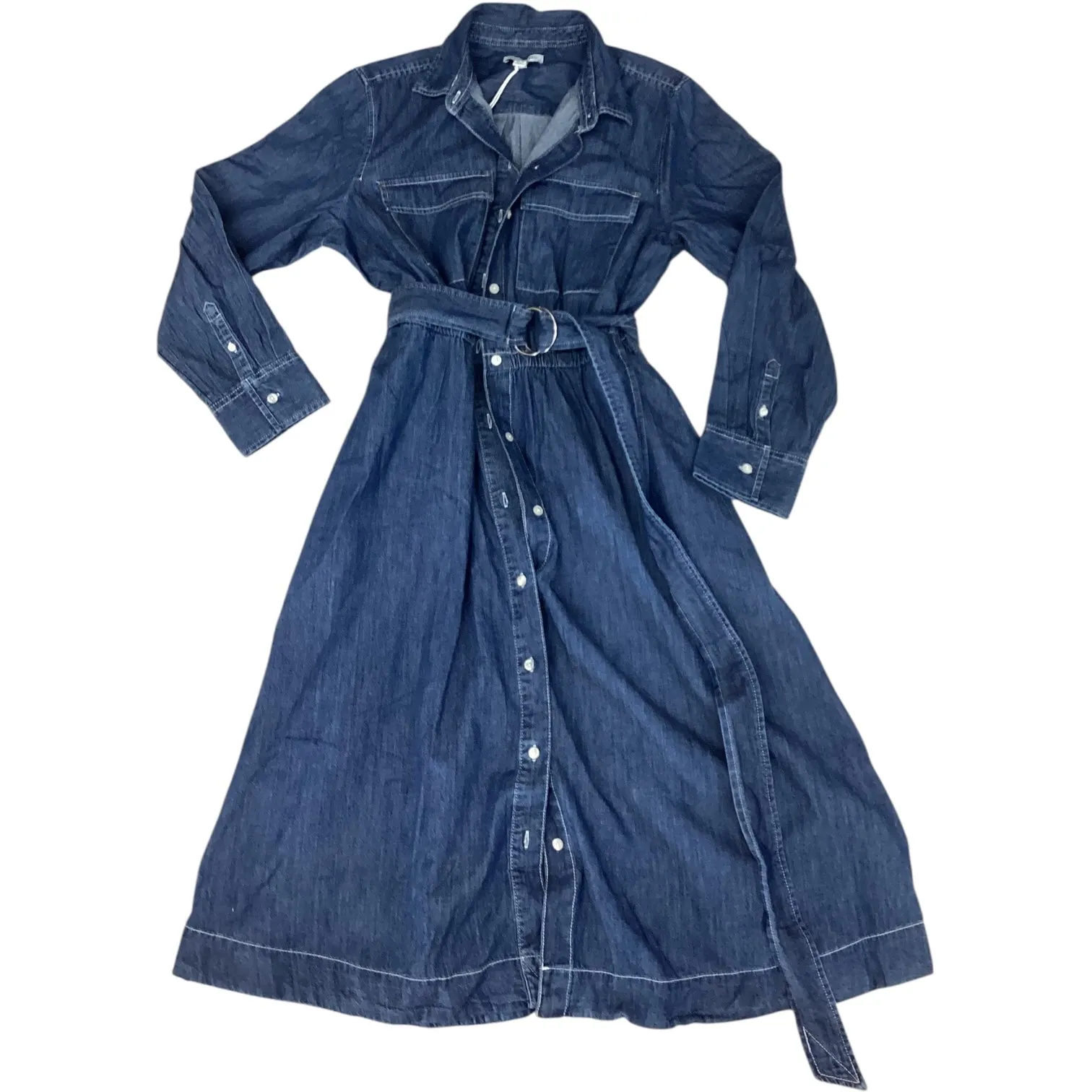 Dress Casual Maxi By Free Assembly In Blue. Size:Xl