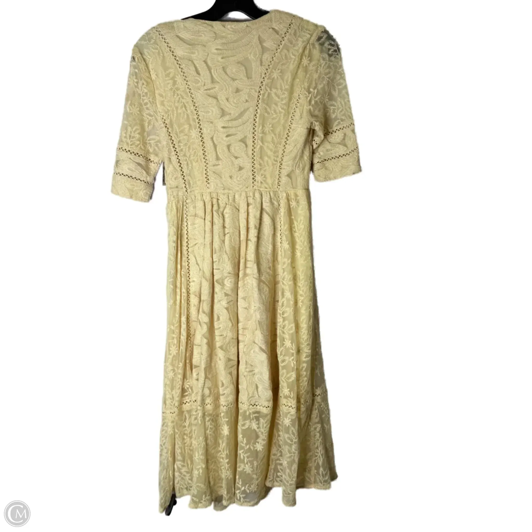 Dress Casual Maxi By Free People In Cream. Size: 2