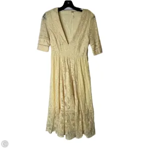 Dress Casual Maxi By Free People In Cream. Size: 2