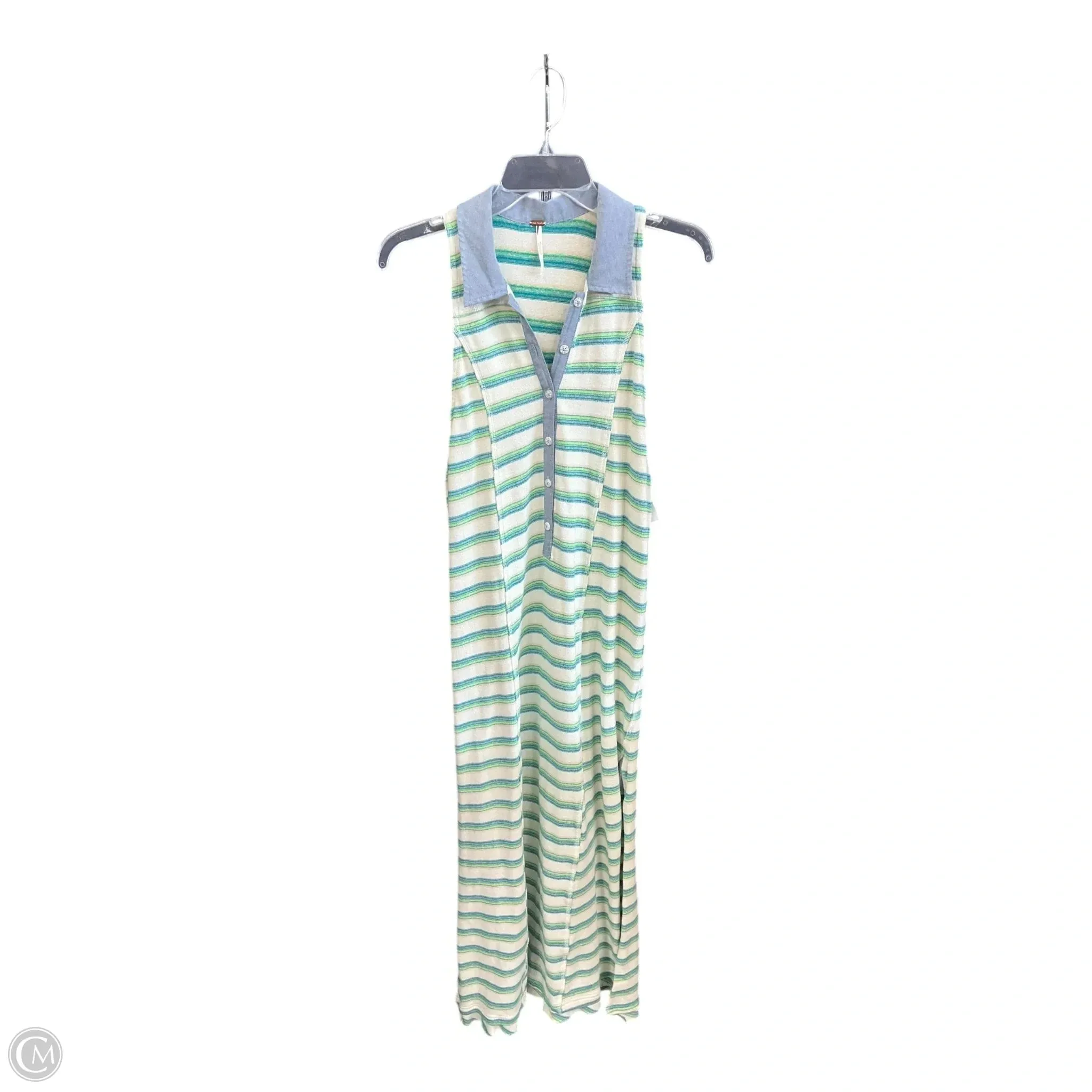 Dress Casual Maxi By Free People In Striped Pattern. Size: S