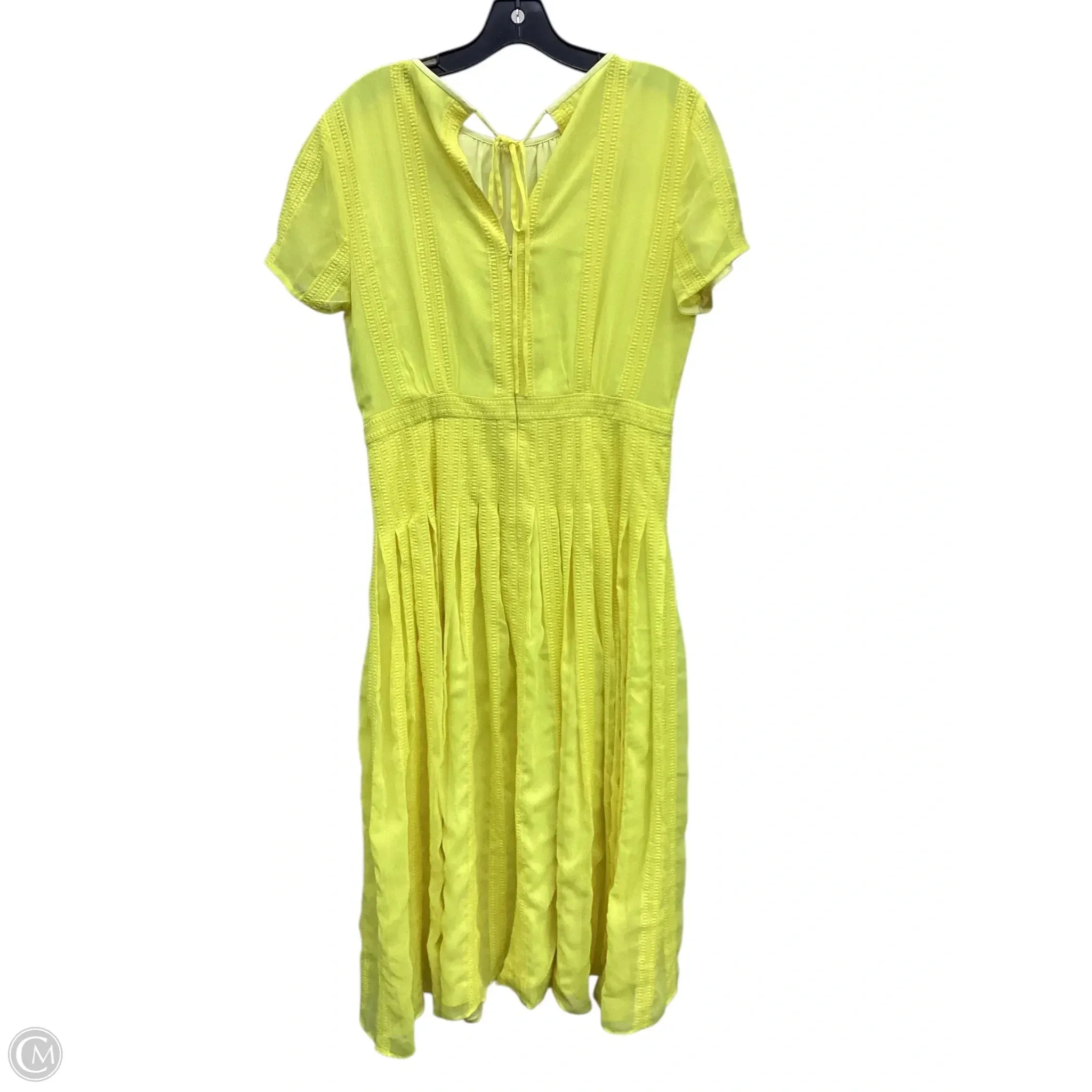 Dress Casual Maxi By J. Crew In Yellow. Size: M