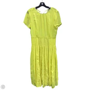 Dress Casual Maxi By J. Crew In Yellow. Size: M