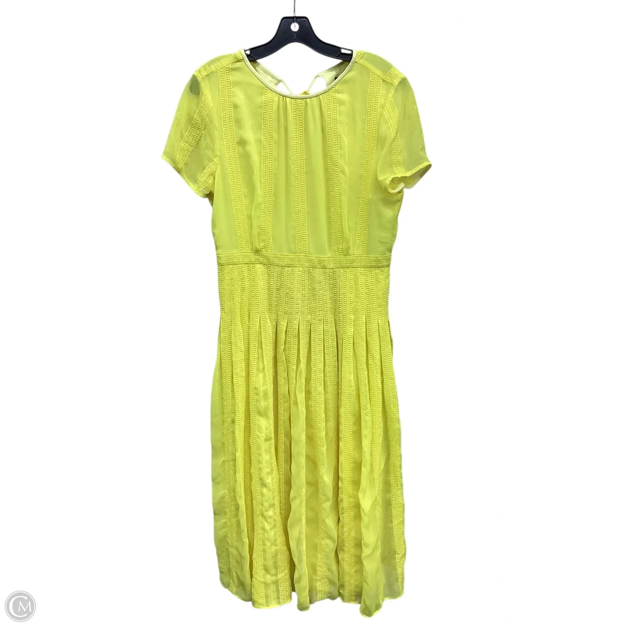 Dress Casual Maxi By J. Crew In Yellow. Size: M
