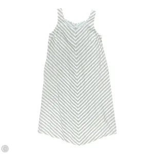 Dress Casual Maxi By J. Jill In Striped Pattern. Size: L