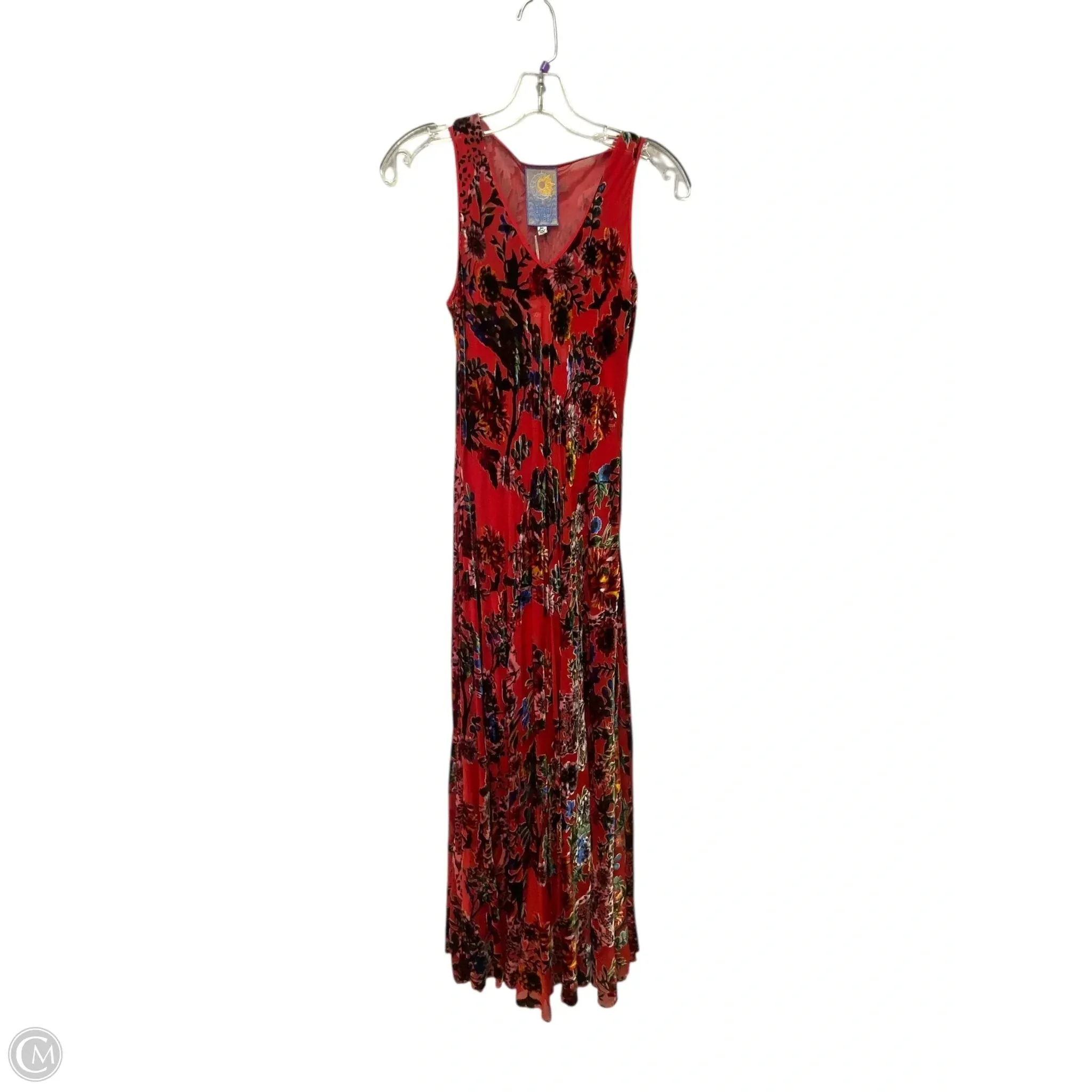 Dress Casual Maxi By Johnny Was In Red. Size: Xs