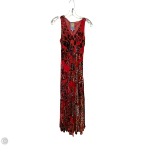 Dress Casual Maxi By Johnny Was In Red. Size: Xs
