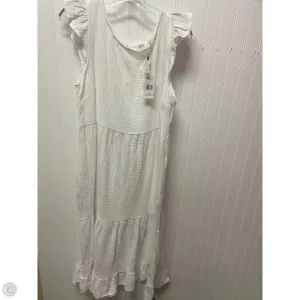 Dress Casual Maxi By Kaktus In White. Size: S