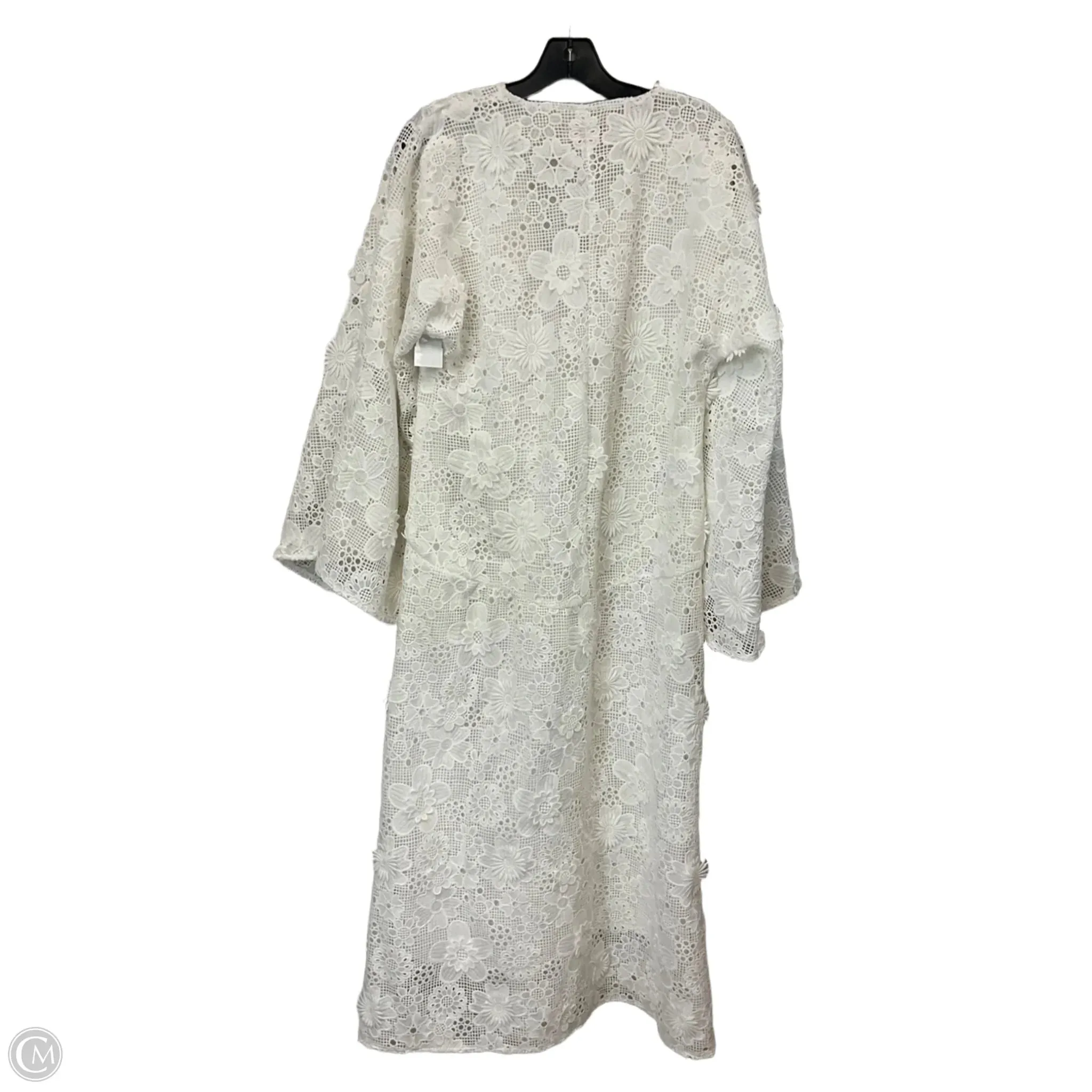 Dress Casual Maxi By MARIE BY VICTORIA DUNN In White. Size: S
