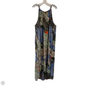 Dress Casual Maxi By Mlle Gabrielle In Floral Print. Size: 3x