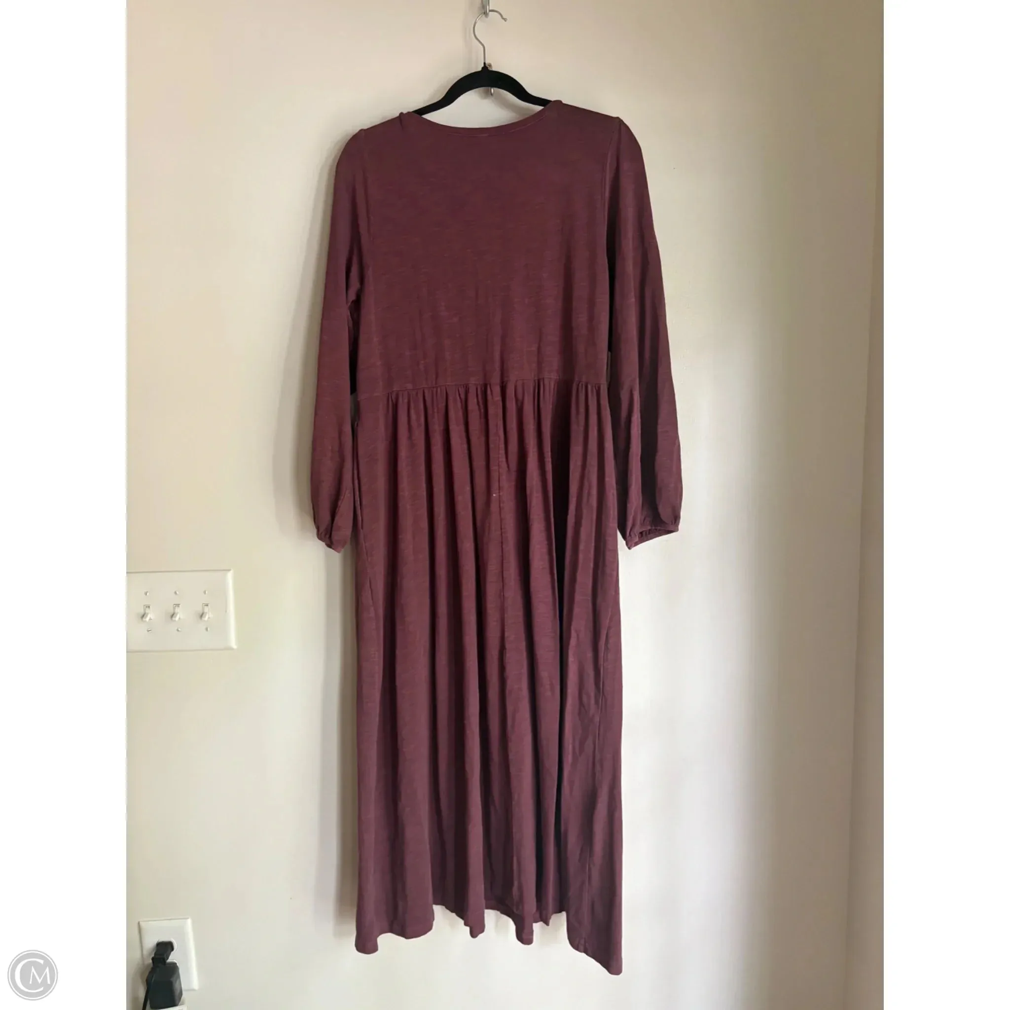 Dress Casual Maxi By Old Navy In Maroon. Size: L