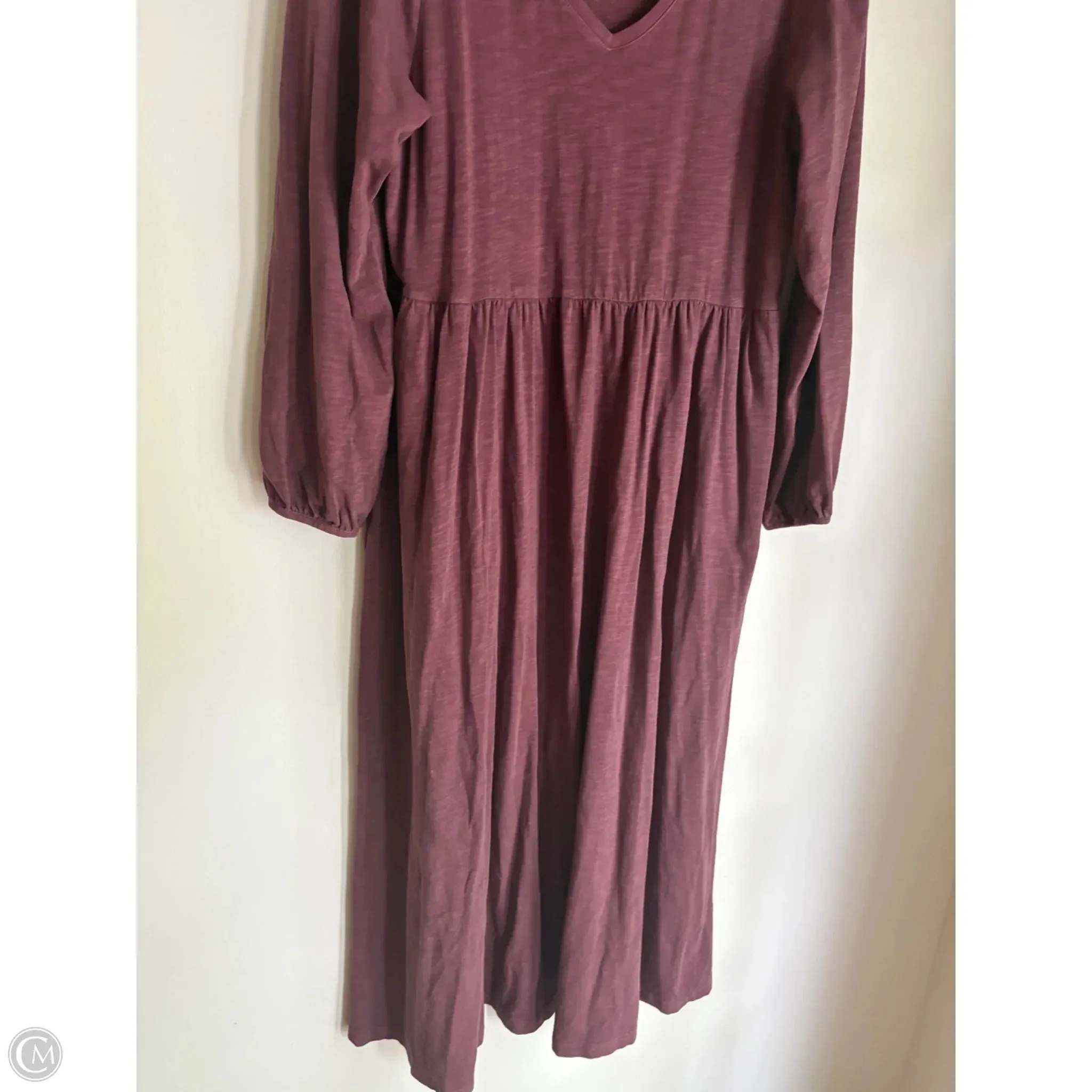 Dress Casual Maxi By Old Navy In Maroon. Size: L