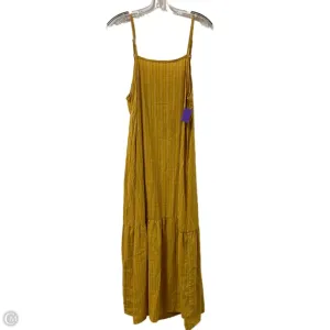 Dress Casual Maxi By Patagonia In Yellow. Size: M