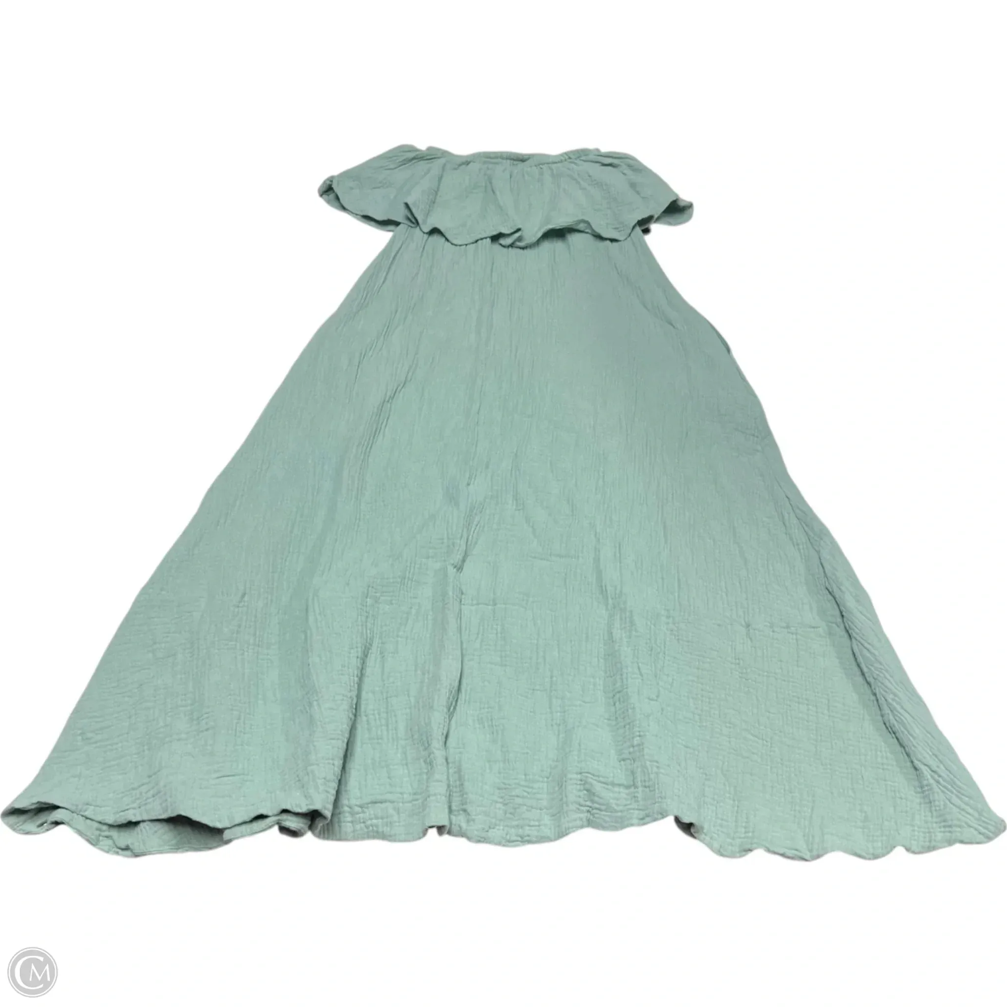 Dress Casual Maxi By Pomander Place In Green. Size: Xxs