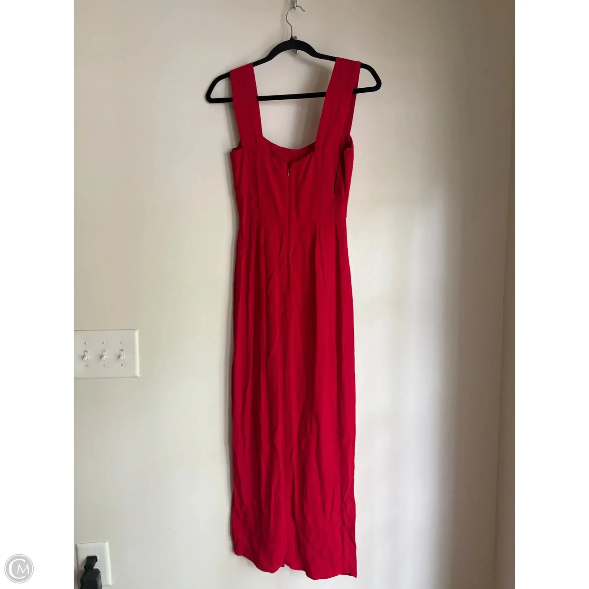 Dress Casual Maxi By Reformation In Red. Size: Xs